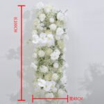 BD002 Rosyflower Backdrop flowers white flowers for weddings - Image 6
