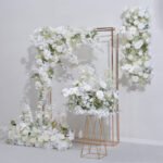 BD002 Rosyflower Backdrop flowers white flowers for weddings - Image 3