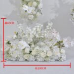 BD002 Rosyflower Backdrop flowers white flowers for weddings - Image 7