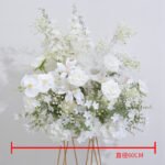 BD002 Rosyflower Backdrop flowers white flowers for weddings - Image 8