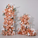 BD003 Rosyflower Backdrop flowers autumn theme for wedding events - Image 5